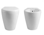 sanitari a terra serie xes vaso + bidet 51 - Edil Casa | Arredo bagno Termoarredi, Design di interni